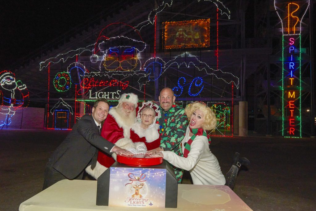 glittering lights vip night farrell dillon eric post jayne post santa claus